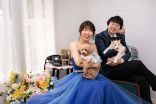 わんちゃんとねこちゃんと一緒に♡<洋装2着>