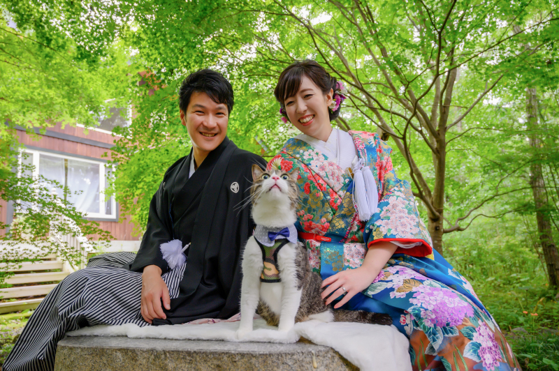 大好きなペットと撮影可能◎
