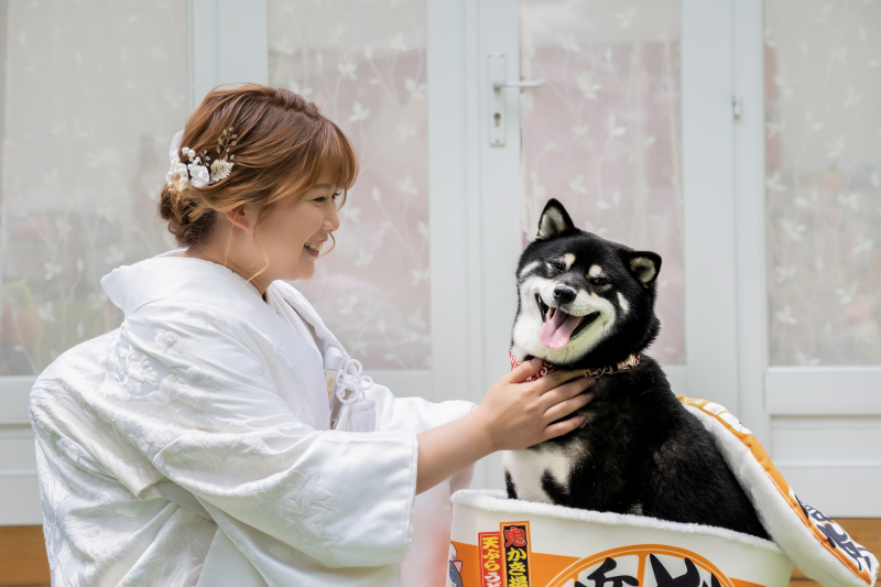 にっこり