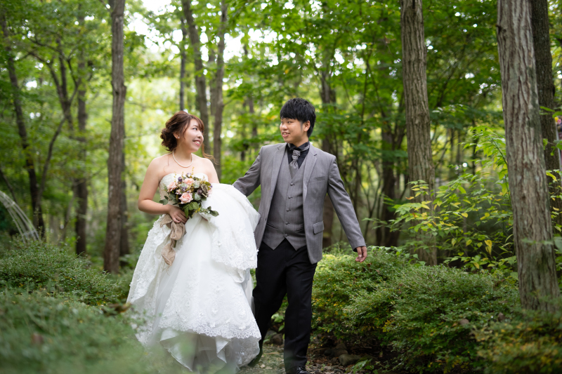 森なガーデンスタジオでお散歩