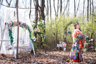 新婦様ソロショット