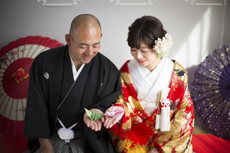 夫婦鶴