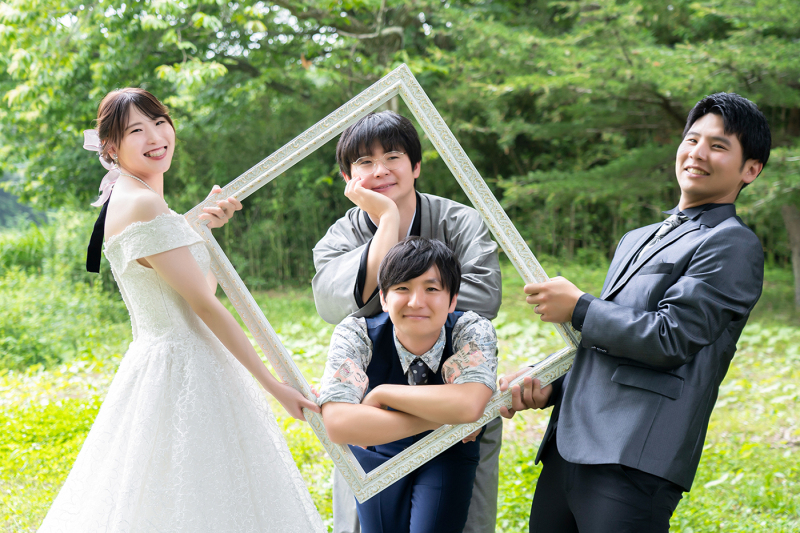 仲良し家族フォト 