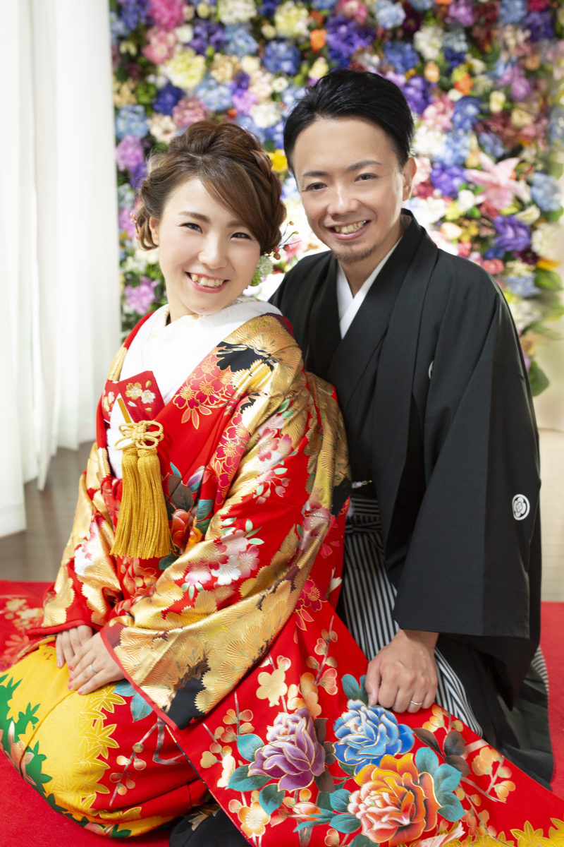 仲睦まじいお二人