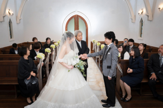 大自然を堪能できるチャペルフォト後にお食事