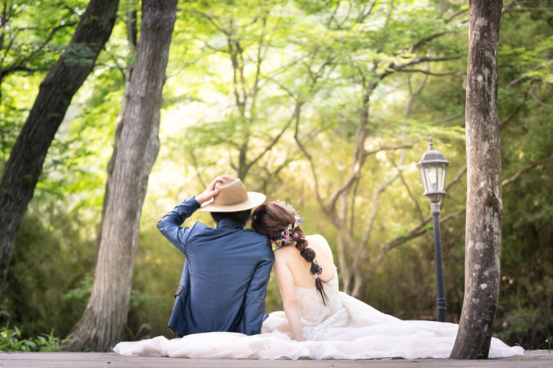 木漏れ日のなかでゆったり