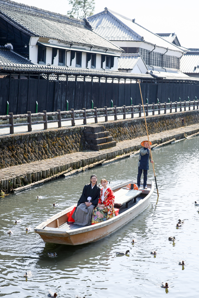 県をまたぐ移動も可能。旅の軌跡を写真に残す