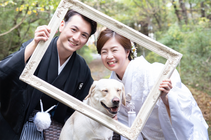 My Style Garden Studio _ペットと一緒に撮影できる