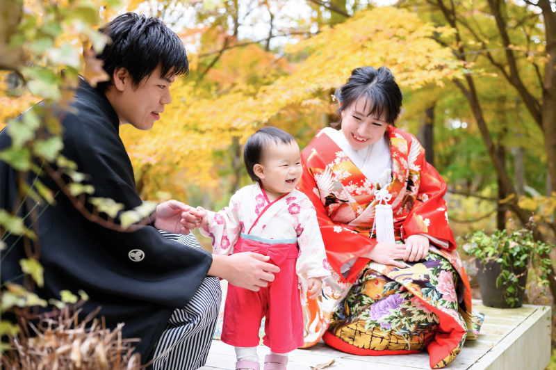 着付け師付き添い、1日1組の完全貸切撮影
