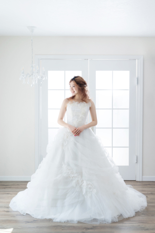 新婦様衣装グレードアップ