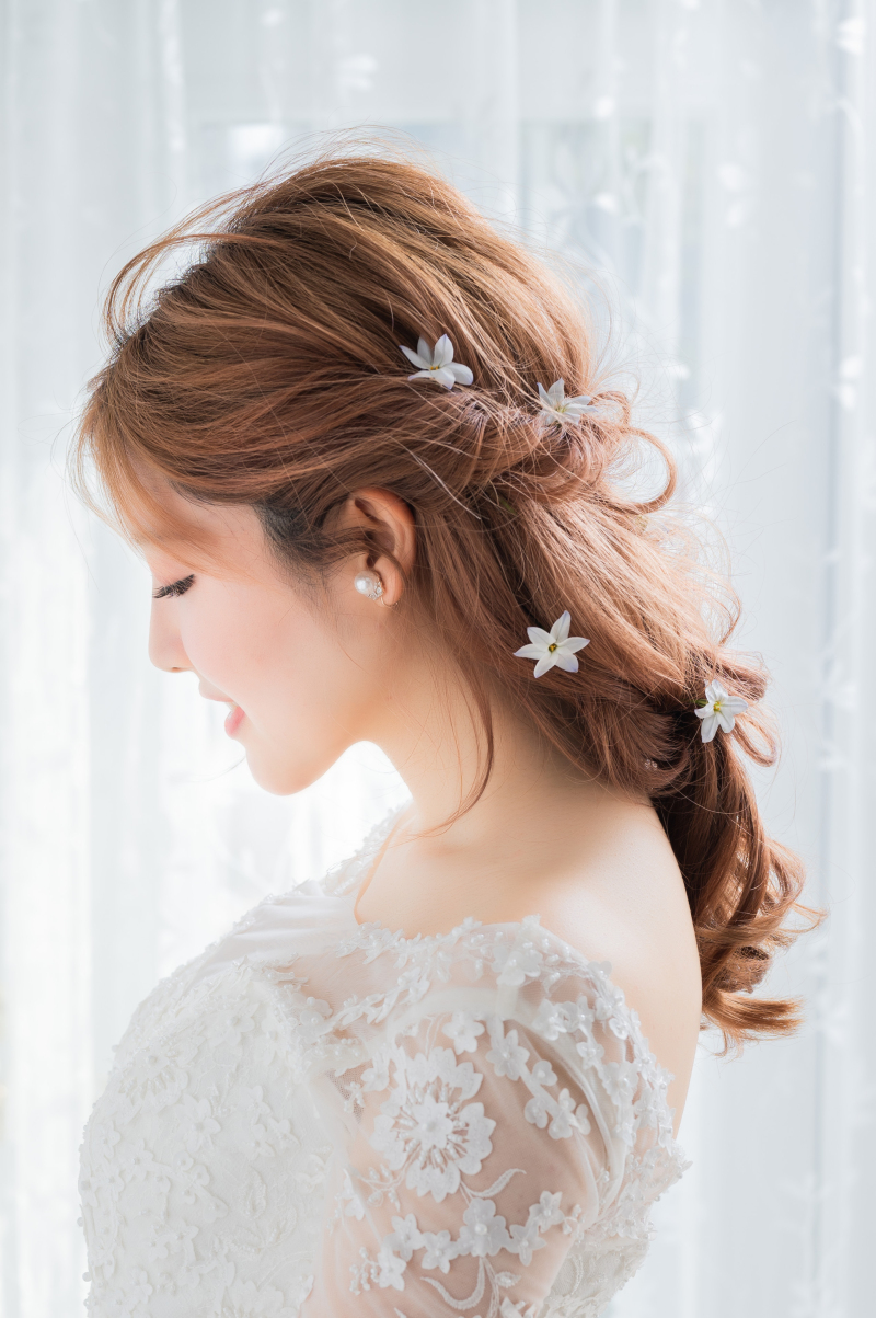 ヘアメイクの技術 写真1 before