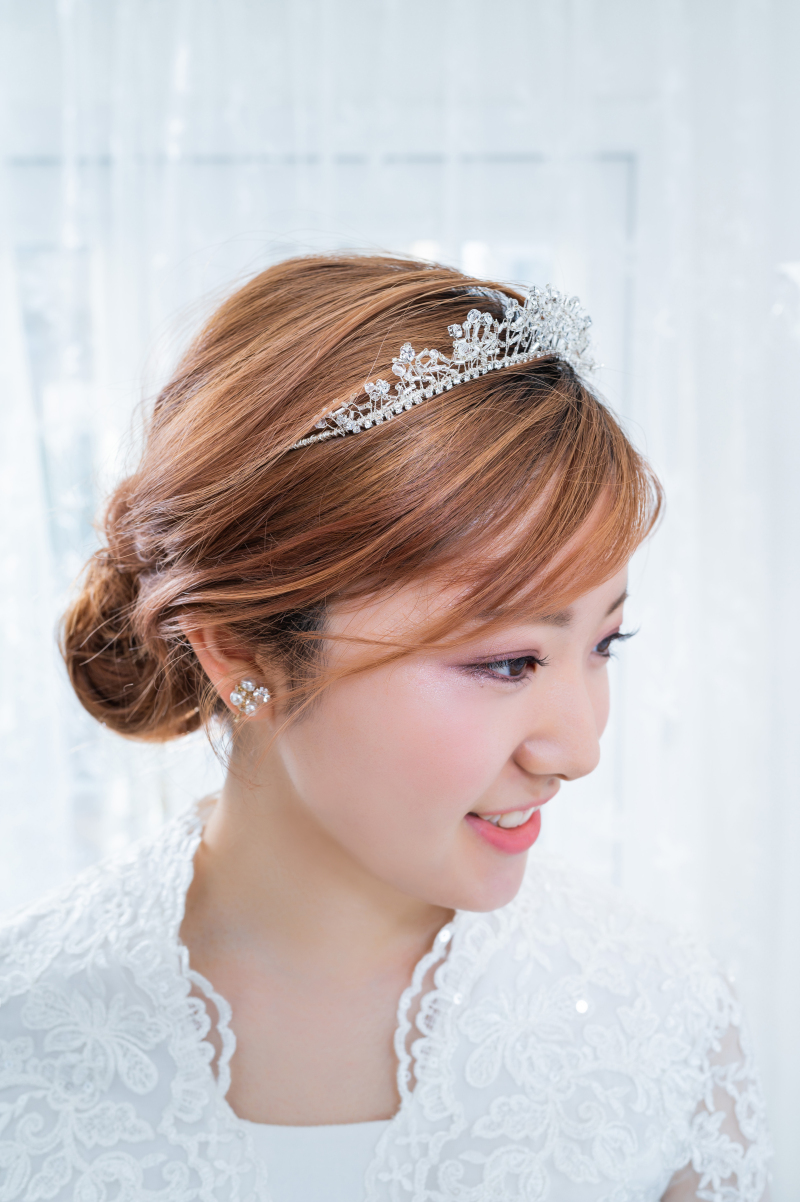 ヘアメイクで印象チェンジ