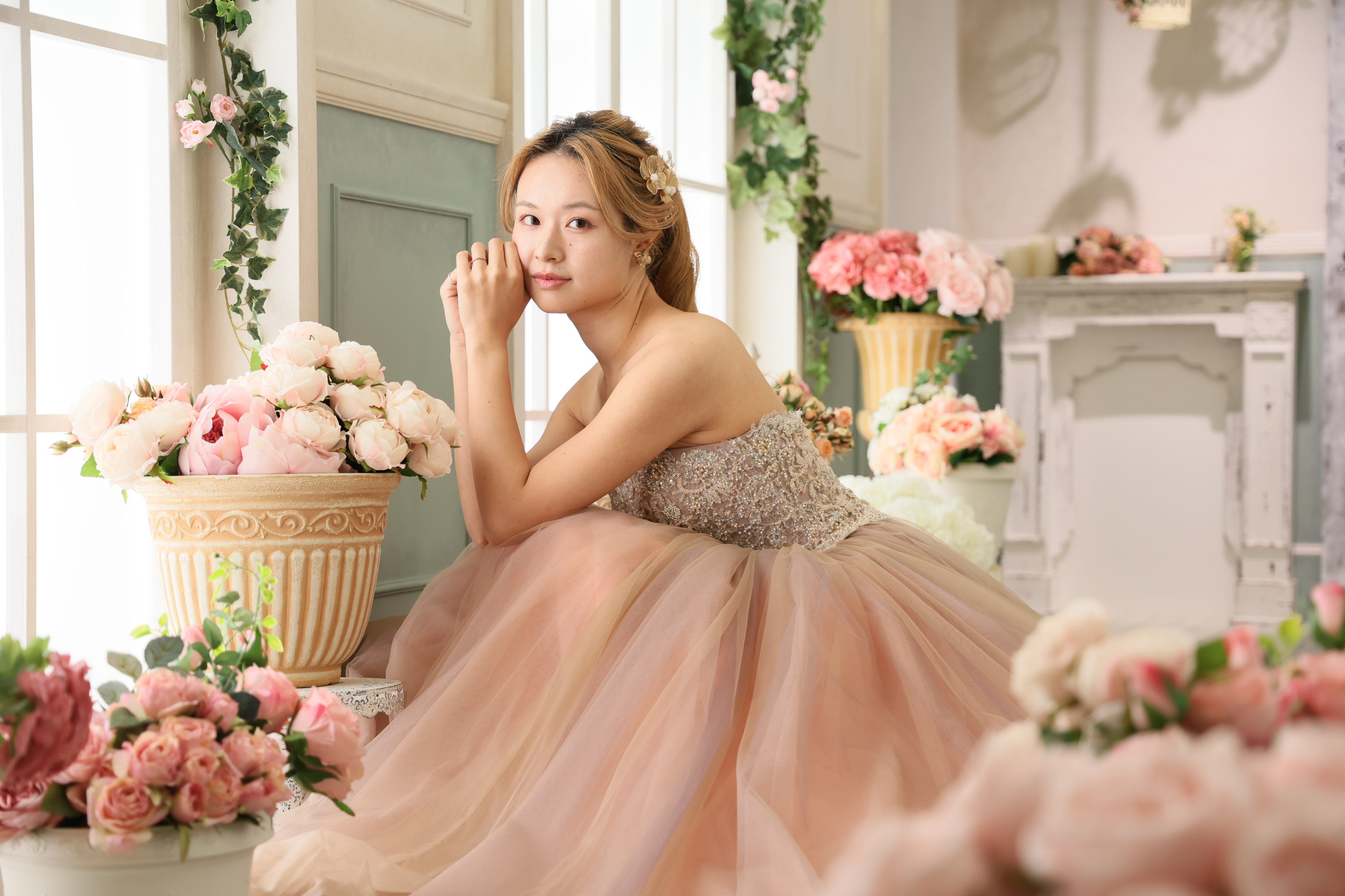 ヘアメイクの技術 写真1 before