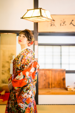 My Style Garden Studio _【古民家　貸切撮影】瓦屋根や囲炉裏、古木調の窓辺と畳の温もり