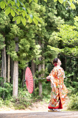 My Style Garden Studio 那須高原店_【古民家　貸切撮影】瓦屋根や囲炉裏、古木調の窓辺と畳の温もり