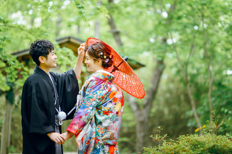 【和洋装2着】那須の森を貸切［スタジオ＋ガーデン］雨天延期無料プラン
