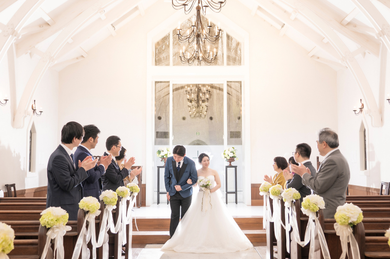 [チャペル]で家族と写真だけのWedding【洋装1着】プラン