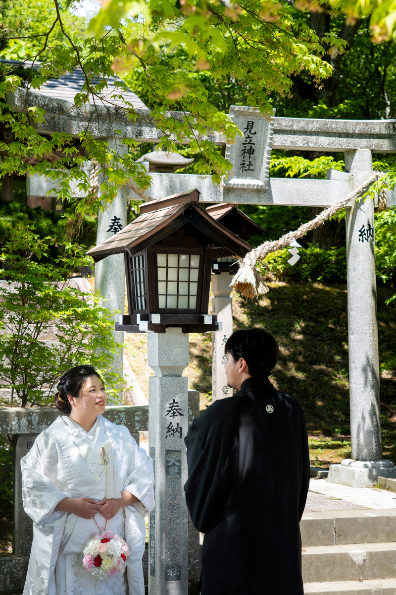 当日手ぶら1日完結◆神社前撮り【和装1着】美肌修整写真データ50カット