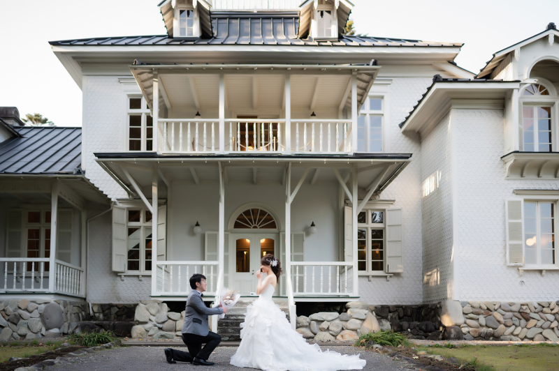 【重要文化財の洋館】旧青木家那須別邸で叶える海外風ロケ◆全データ美肌修整