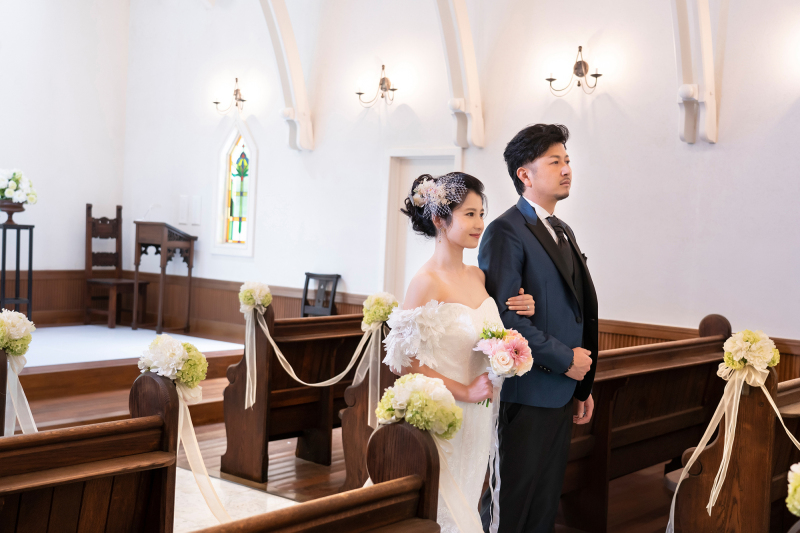 [チャペル]で家族と写真だけのWedding【洋装1着】プラン
