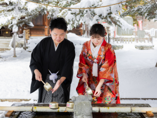 【3/15までの撮影で＋10カット】冬割◆手ぶら1日完結！神社和装1着（美肌痩身レタッチ付）