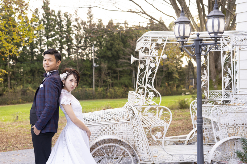 平日撮影［屋外ガーデン］つきプライベートスタジオ【洋装1着】プラン