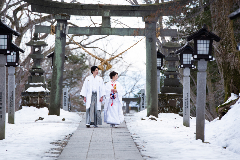 チャペル+神社【和洋装2着】和装も洋装も妥協しないフォトウェディング