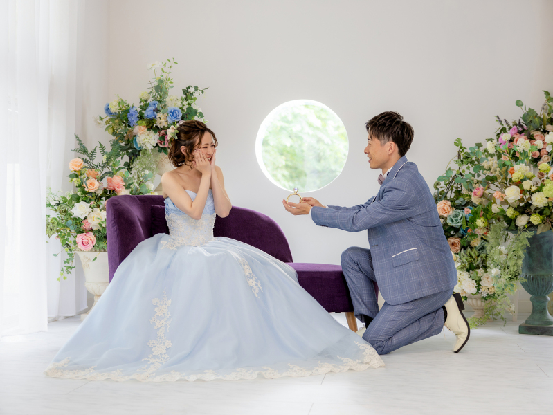 大池を中心とした日本庭園で散策【和洋装2着プラン】ロケーション+スタジオ