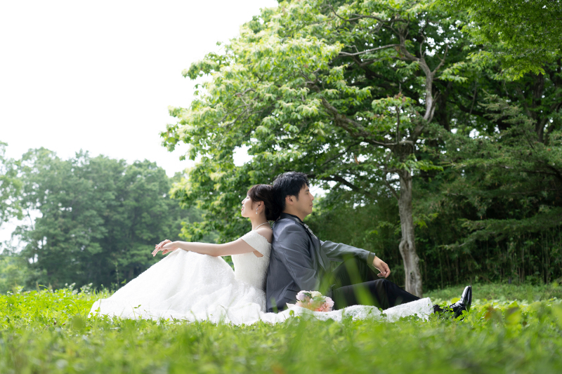 【完全貸切】ガーデン付スタジオで［屋内＆外も叶える］上質洋装フォト