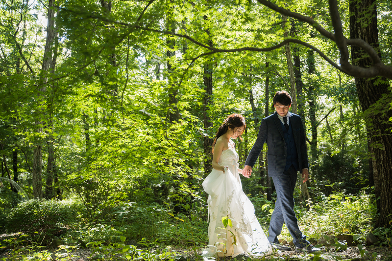 【和洋装2着】那須の森を貸切［スタジオ＋ガーデン］雨天延期無料プラン