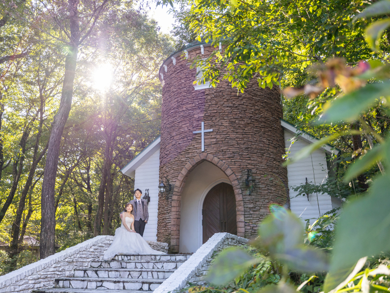 【2月限定/土日祝0円】貸切チャペル&times;青空牧場◆全データ美肌修整付洋装フォト
