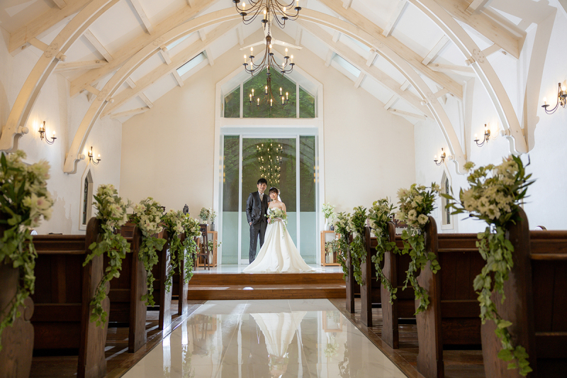 【2月限定/土日祝0円】貸切チャペル&times;青空牧場◆全データ美肌修整付洋装フォト