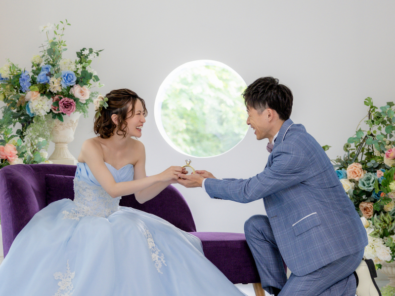 【完全貸切】ガーデン付スタジオで［屋内＆外も叶える］上質洋装フォト