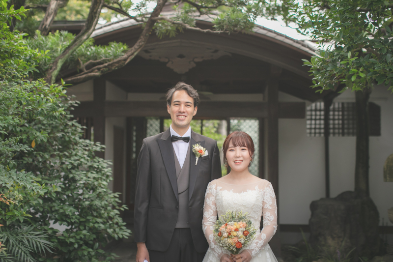 【秋｜洋装】両家のご家族でお祝いを！