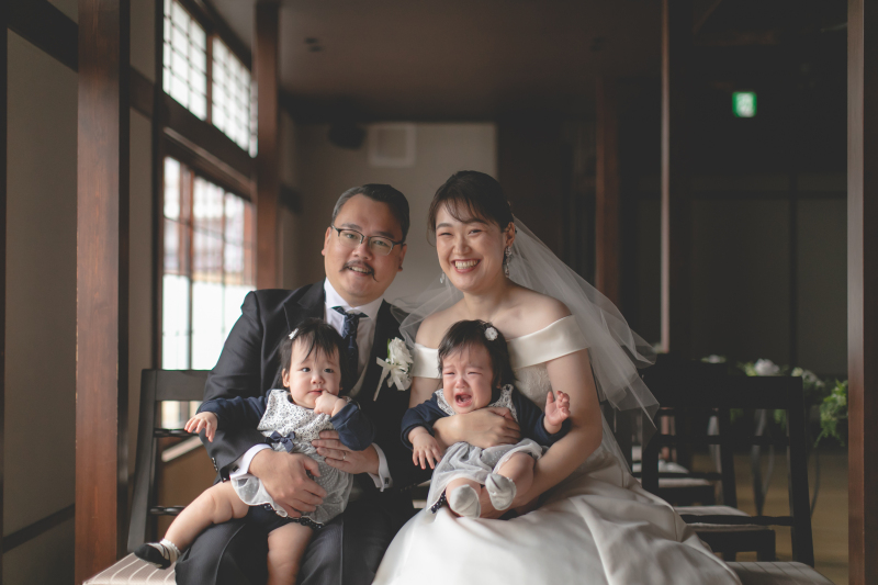 【秋｜和装＆洋装】愛車とお子様と