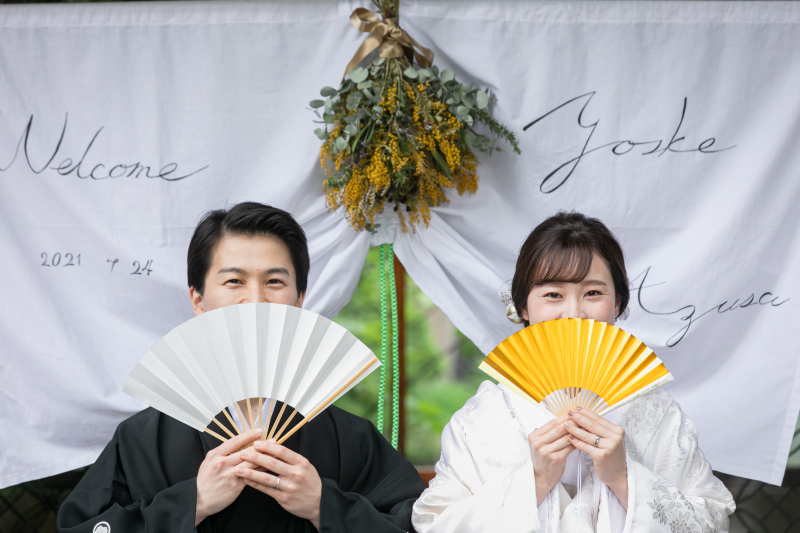 【春｜和装】結婚式の前撮りに