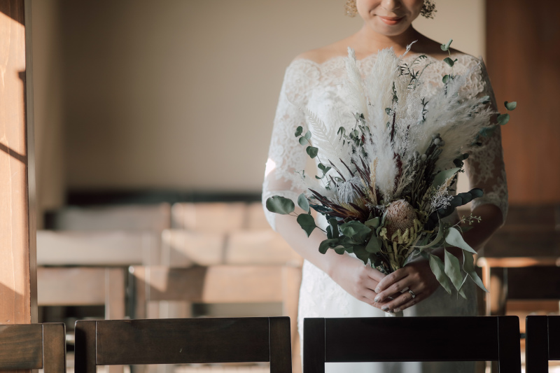 【ブーケ】ドライ感のある淡い色味で