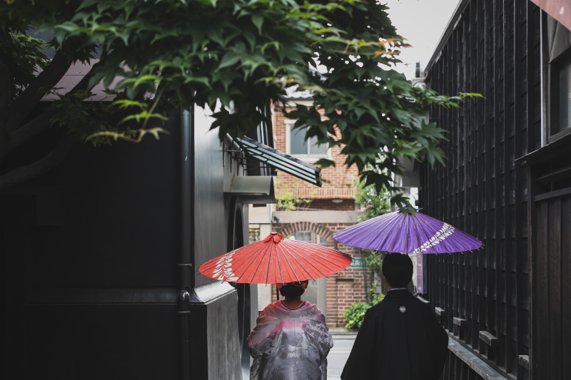 小江戸の街並みへ