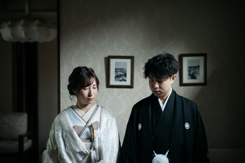 あえて笑顔なし!