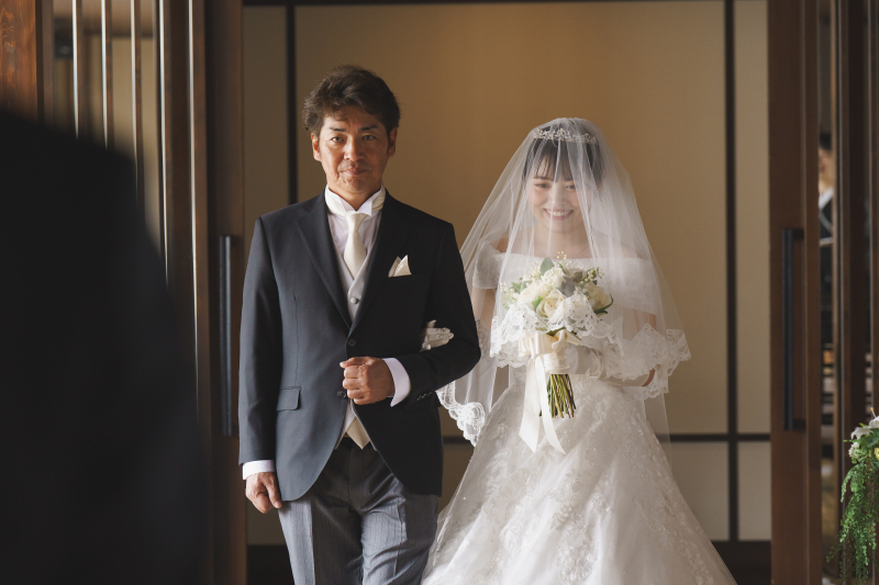 【春｜和装＆洋装】本物のチャペルで挙式風フォト