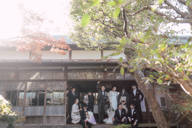 親御様、ご兄弟、大切な方々との家族写真