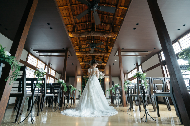 HATSUNEYA GARDEN_ウエディングドレスが豊富