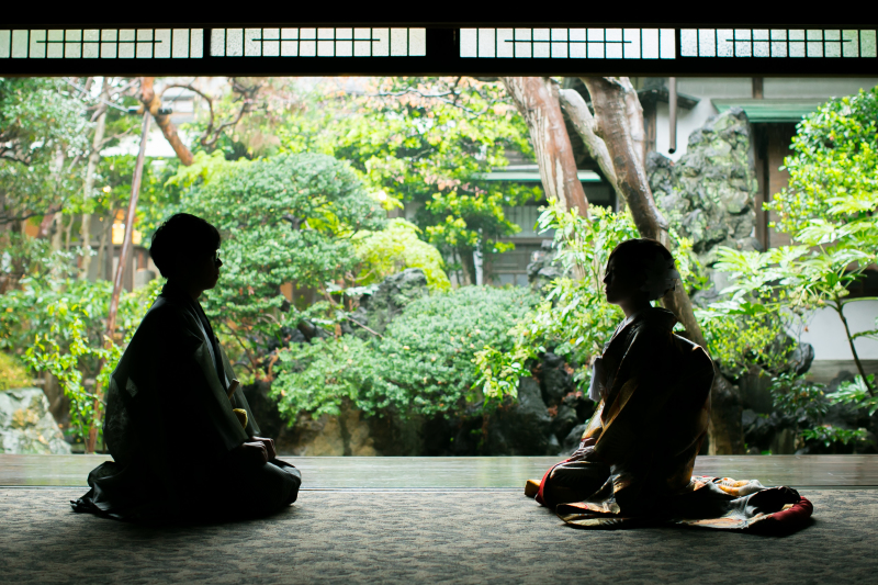 HATSUNEYA GARDEN_庭園で撮影できる