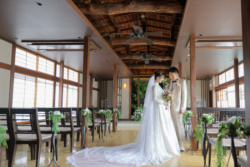 HATSUNEYA GARDEN_ウエディングドレスが豊富