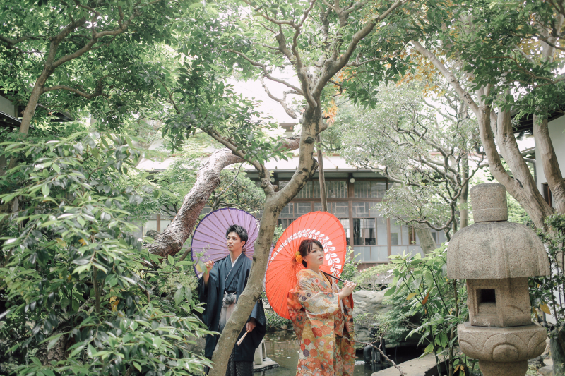 HATSUNEYA GARDEN_庭園で撮影できる