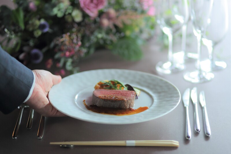 撮影後にゆっくりとお食事も