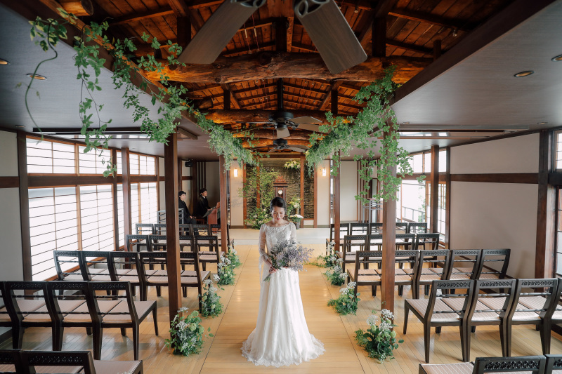 HATSUNEYA GARDEN_結婚式場で撮影できる