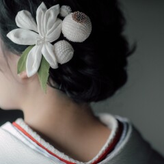 新婦和装用ヘッドドレス（レンタル）