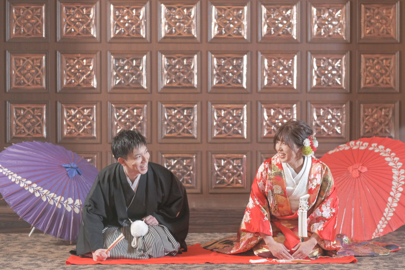 おふたりだけのショットも