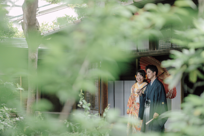 HATSUNEYA GARDEN_庭園で撮影できる